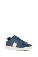 Boy's Blue Faux Leather Shoes | Derimod