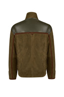 Liberty Woman Khaki Suede Jacket | Derimod