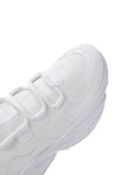 Women's White Thick Soled Sneaker | Derimod