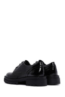 Women's Black Patent Leather Casual Shoes | Derimod