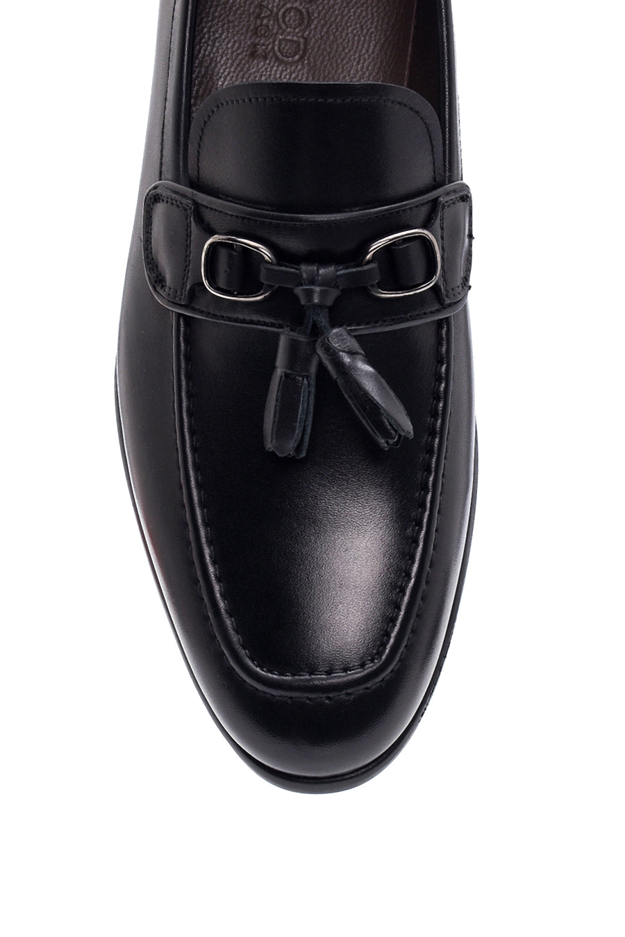 Erkek Siyah Deri Klasik Loafer