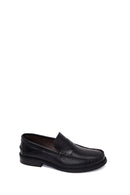 Erkek Siyah Deri Casual Loafer | Derimod
