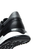 Men's Black Leather Sneaker | Derimod