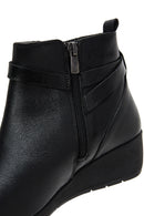Women's Leather Wedge Heel Boots | Derimod