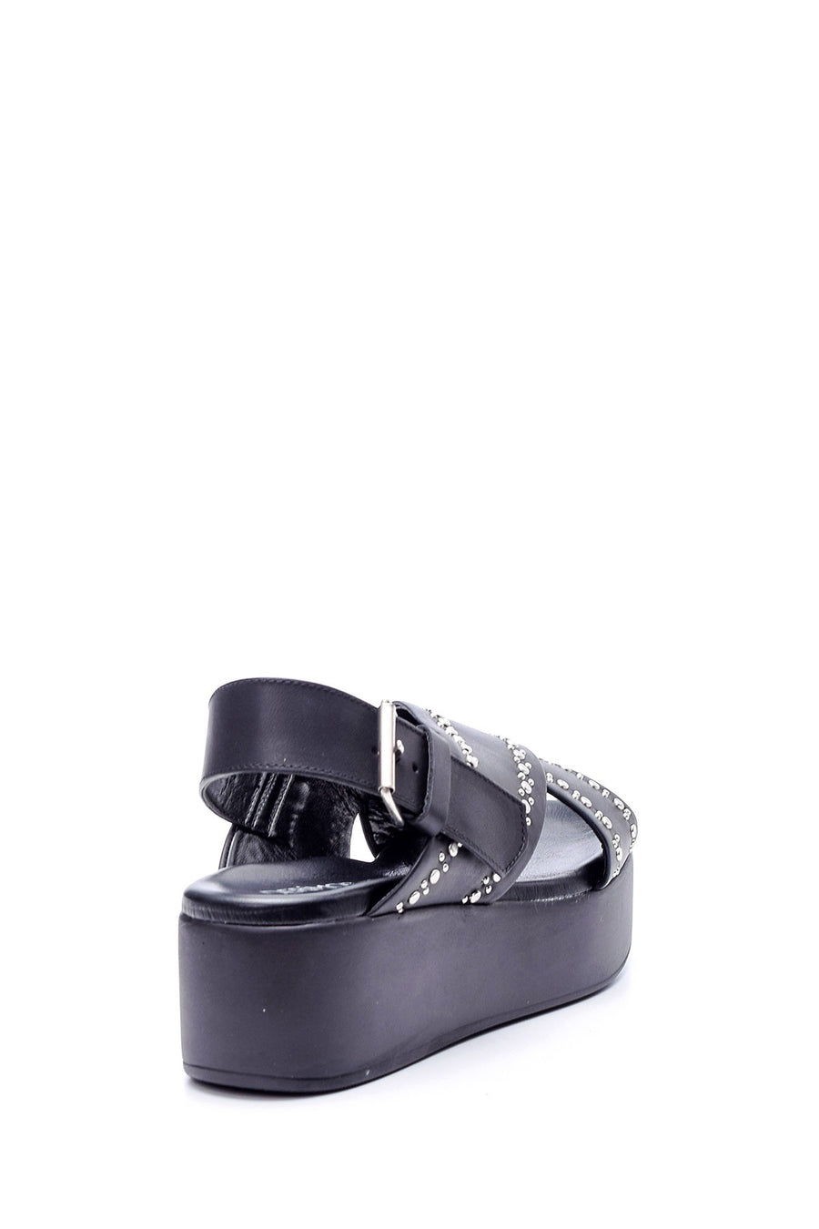 Women's Studded Detailed Wedge Heeled Sandals