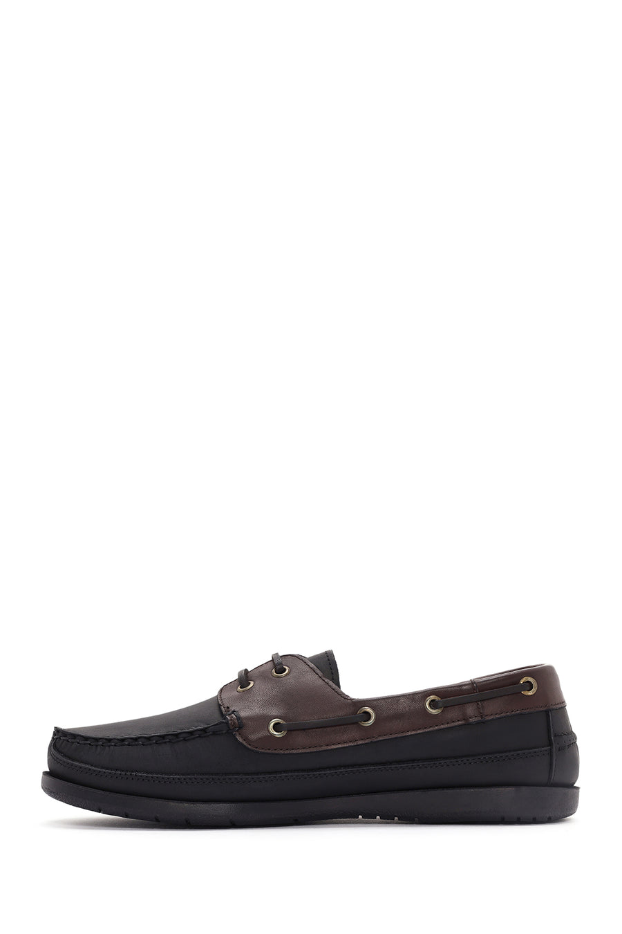 Men's Black Leather Comfort Loafer