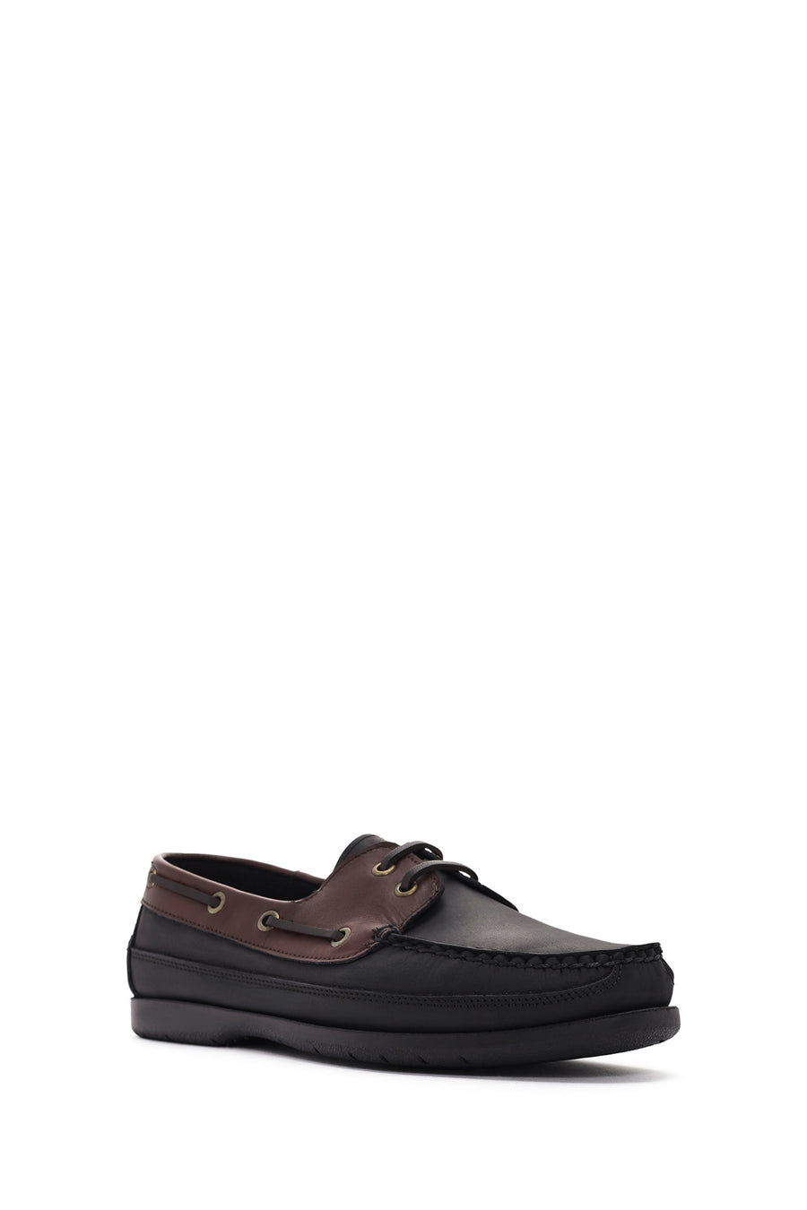 Men's Black Leather Comfort Loafer