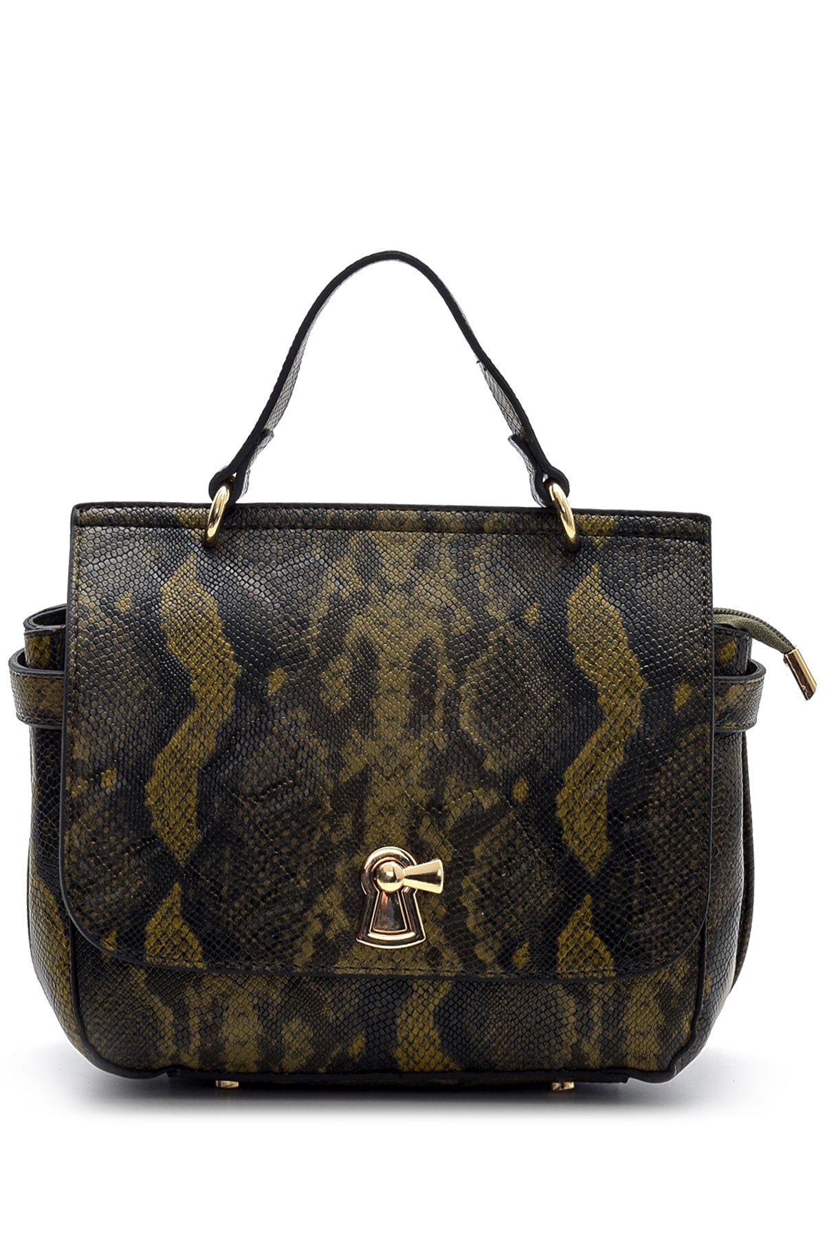 Women's Snakeskin Patterned Bag 19WBD295140 | Derimod