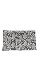 Women's Crocodile Patterned Clutch Bag | Derimod