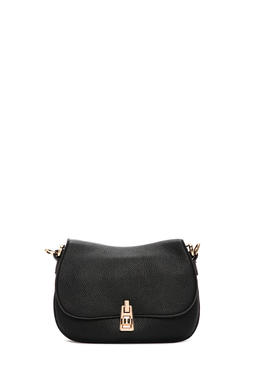 Women's Black Long Strap Shoulder Bag