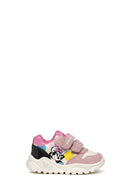 Geox Baby Girl Pink Ciufciuf Banded Sneaker | Derimod