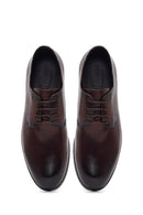 Derimod Black Male Brown Lace-Up Classic Leather Shoes | Derimod