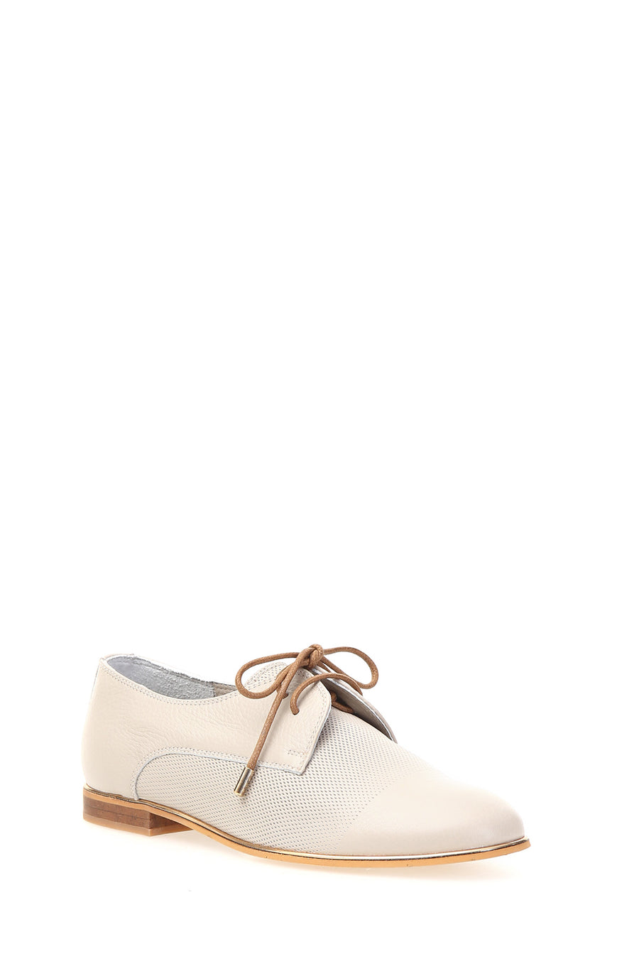 Gray Women's Leather Shoes