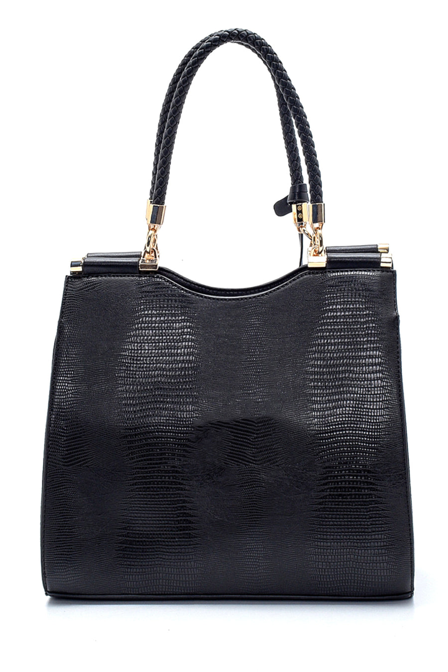 Women's Snakeskin Patterned Shoulder Bag