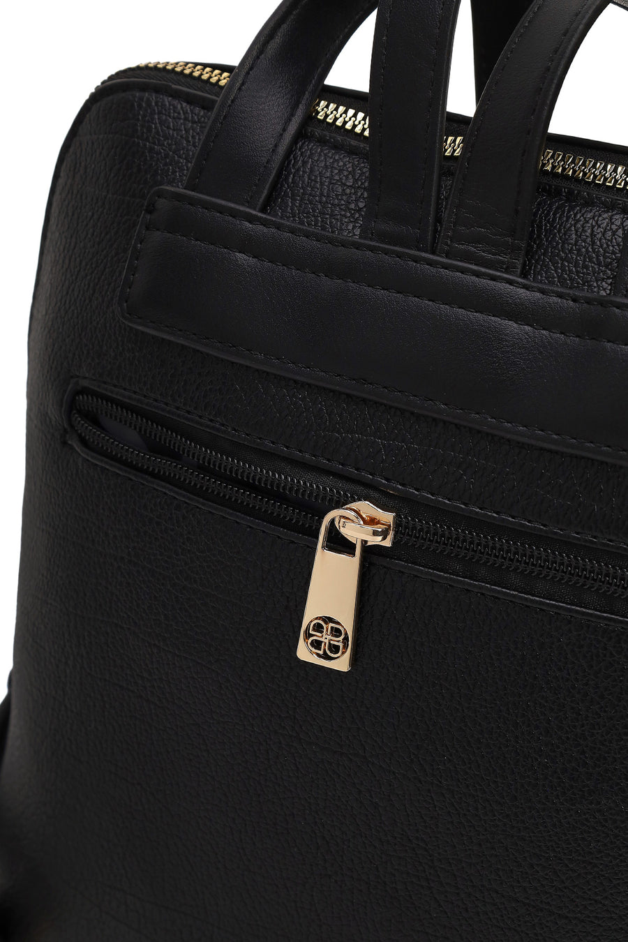 Woman Black Backpack