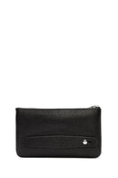 Men's Black Leather Handbag | Derimod