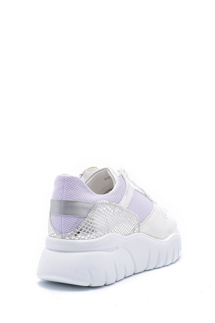 Women's Silver Detailed Sneaker