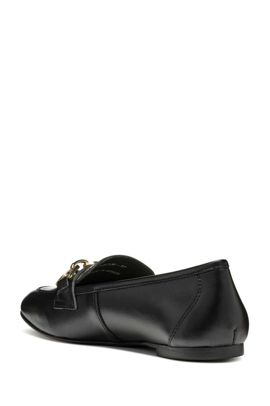 Geox Kadın Siyah Llizia Deri Maskülen Loafer