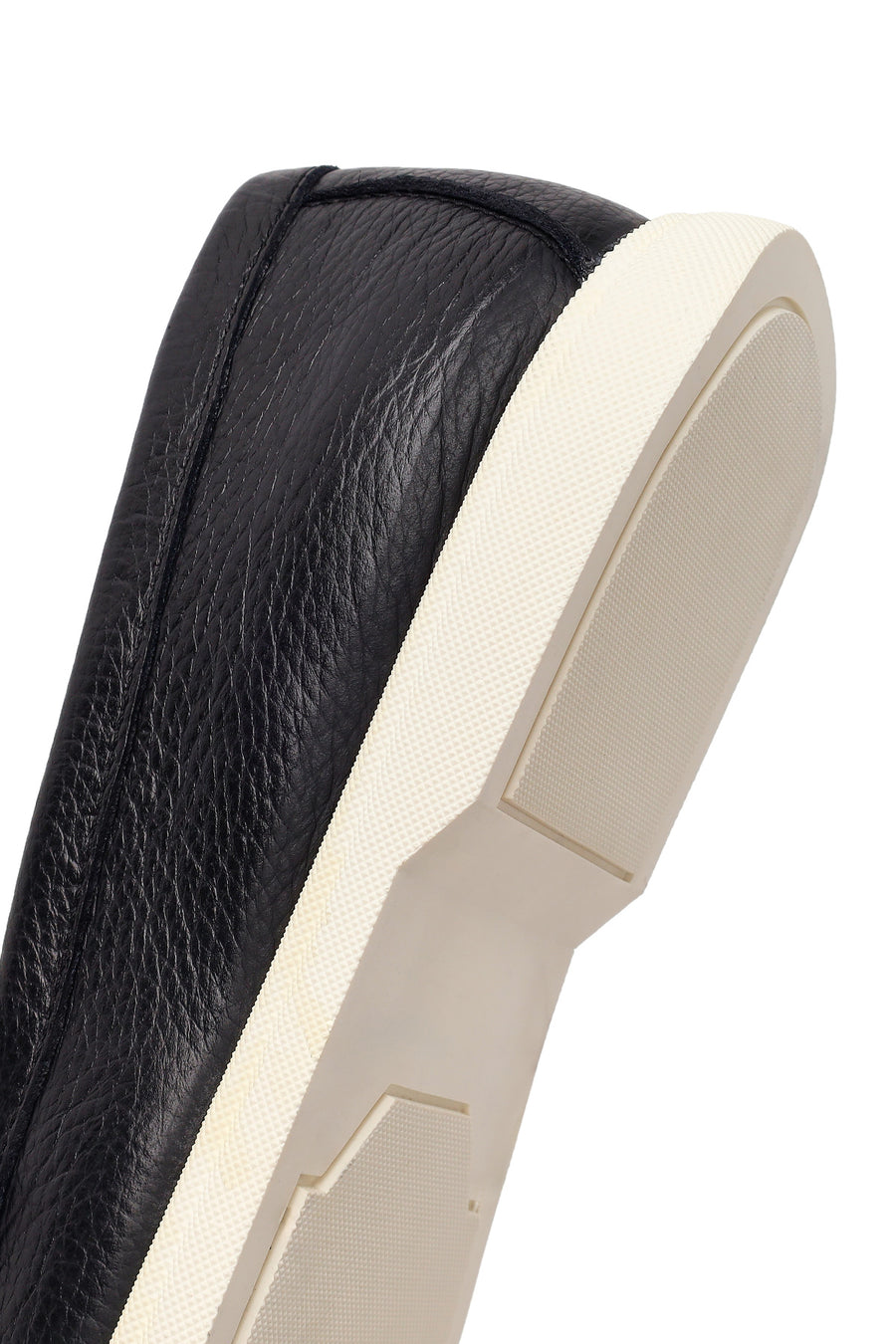 Erkek Siyah Deri Casual Loafer
