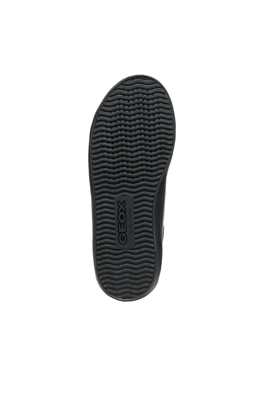 Geox Boy Black High-Top Sneakers