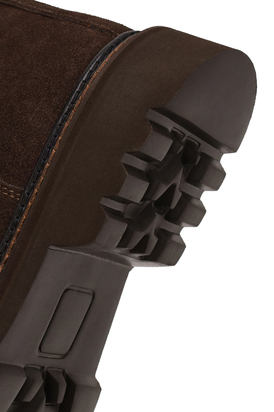 Male Brown Suede Casual Chelsea Boots