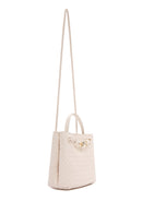 Women's Cream Long Strap Shoulder Bag | Derimod