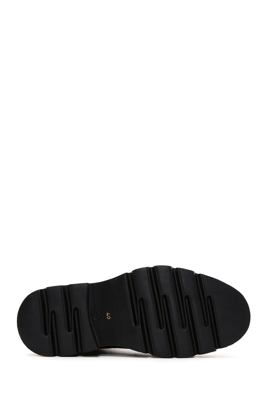 Men's Black Leather Zippered Boots