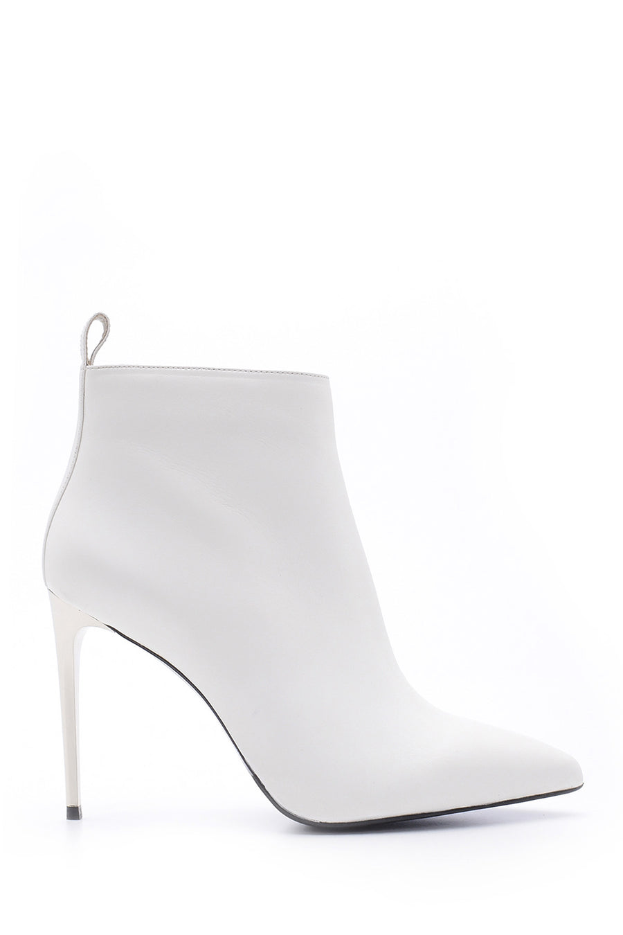 Women's Heeled Leather Boots 19WFD162318 | Derimod
