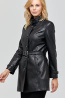 Cassandra Women's Leather Jacket | Derimod