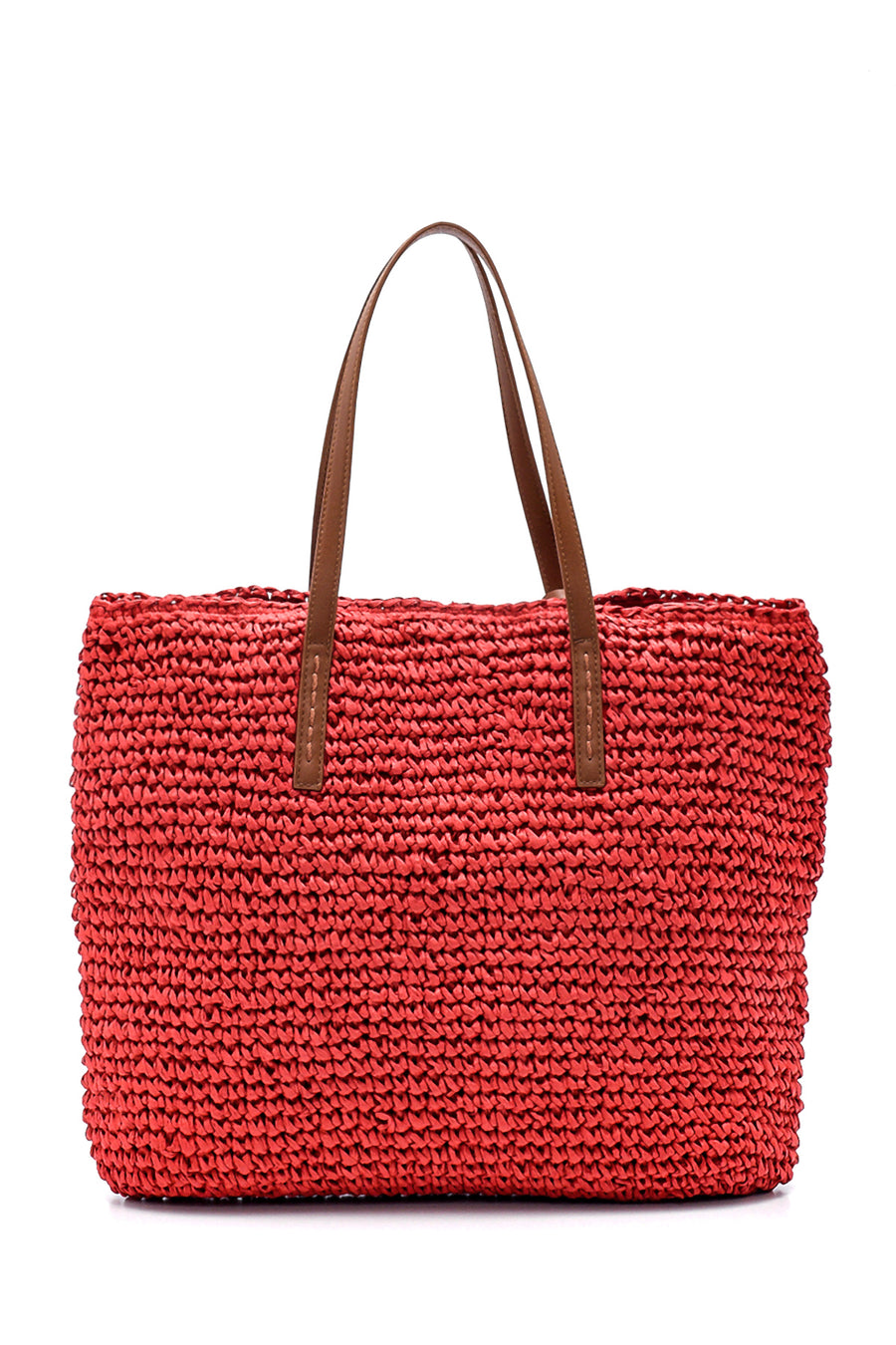 Women's Straw Shoulder Bag