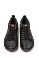 Camper Men's Black Peu Pista Gm Nubuck Leather Sneaker | Derimod