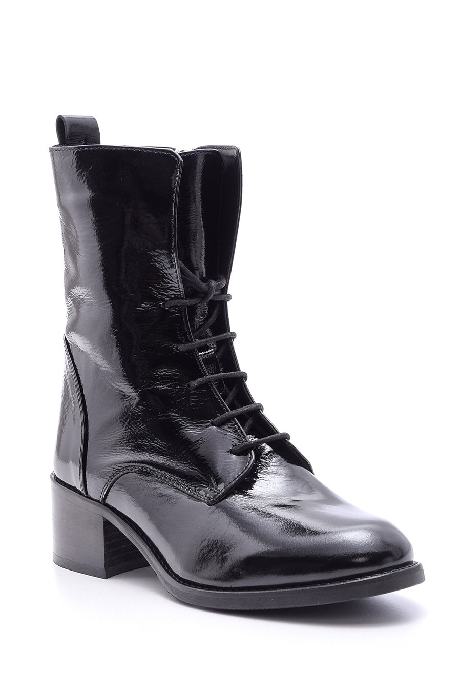 Women's Patent Leather Boots