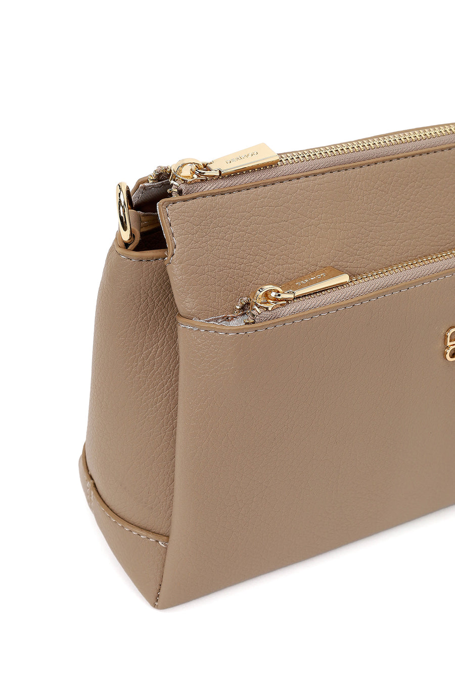 Woman Mink Long-Strap Crossbody Bag