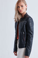 Karo-17 Women's Leather Jacket | Derimod