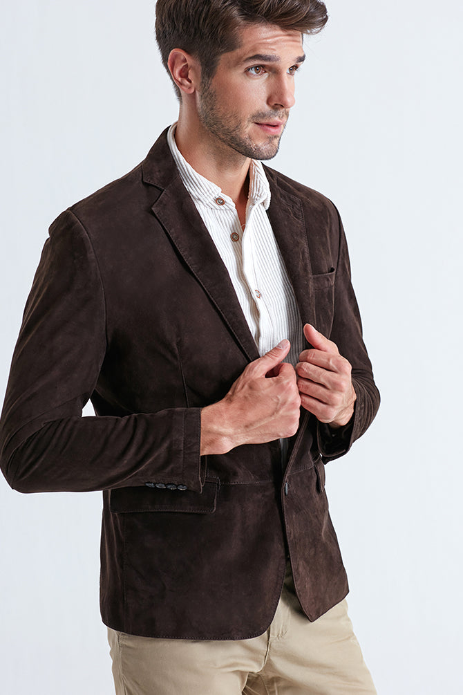 BROOKLYN MEN'S LEATHER JACKET