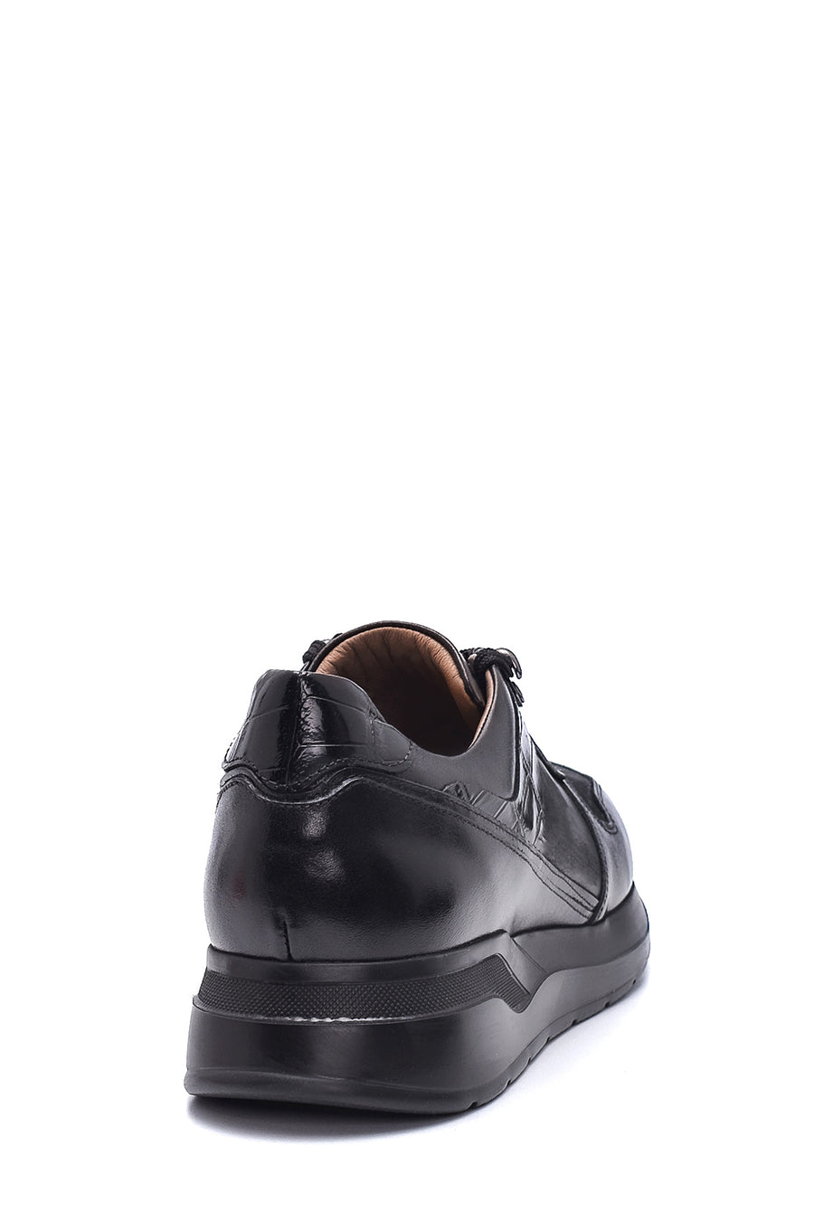 Erkek Deri Yüksek Taban Sneaker