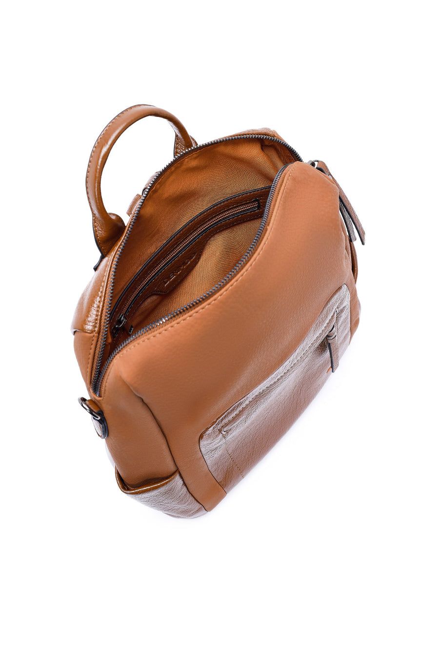 Women's Brown Shoulder Strap Casual Backpack