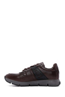 Men's Brown Leather Casual Sneaker | Derimod