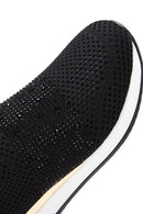 Women's Black Printed Sneaker | Derimod