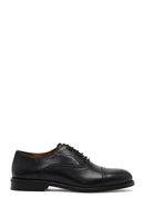 Men's Black Lace-Up Leather Classic Shoe | Derimod