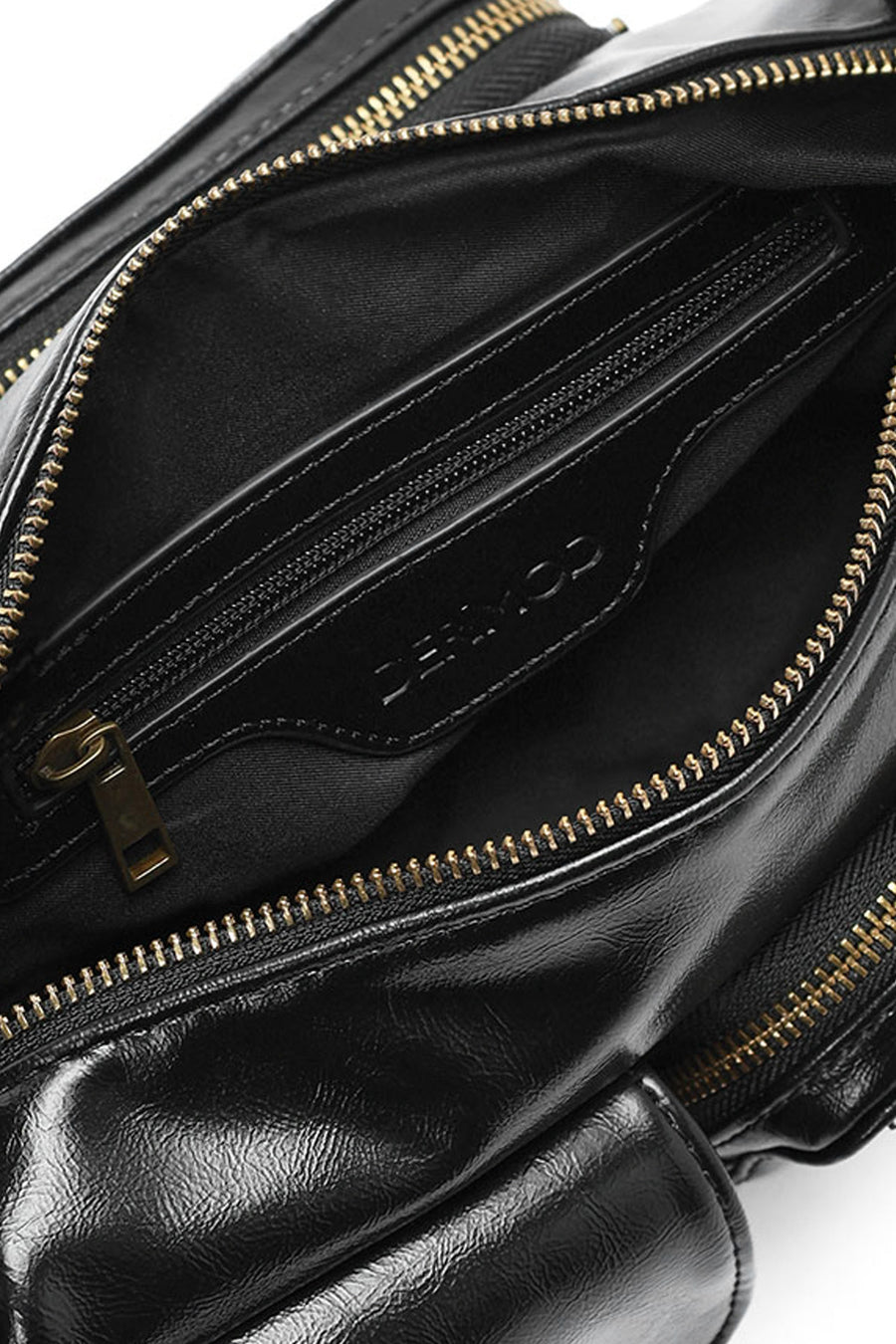 Women's Black Long Strap Shoulder Bag