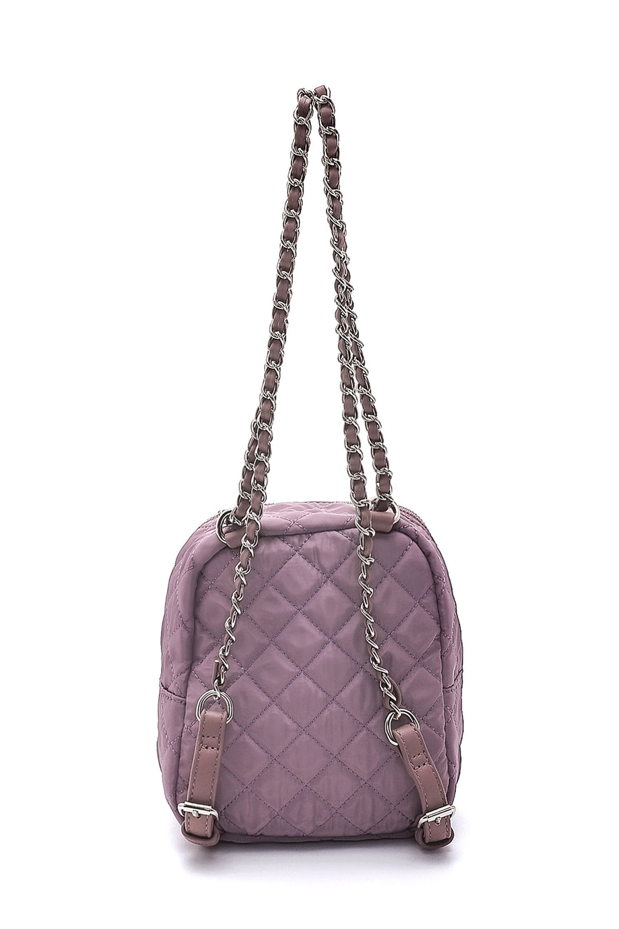 Women's Square Pattern Backpack
