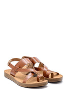 Women's Crocodile Patterned Sandals | Derimod