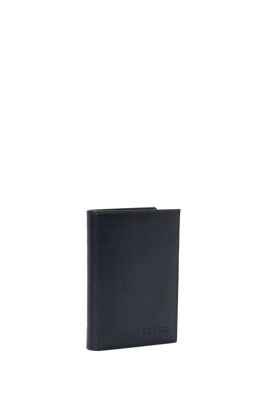 Men's Navy Blue Leather Wallet