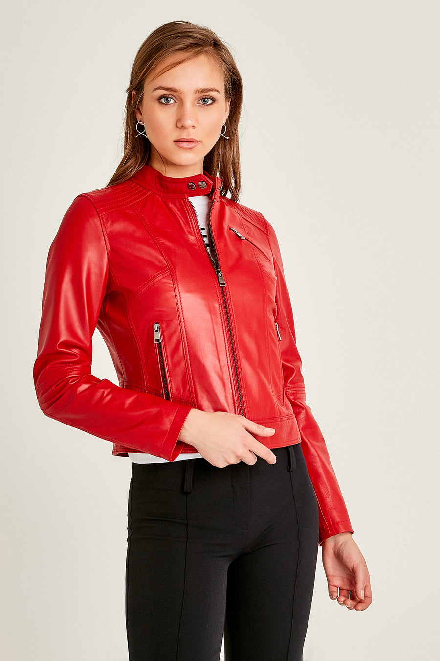 Kylie Women's Leather Jacket