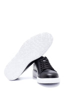Erkek Siyah Deri Sneaker | Derimod