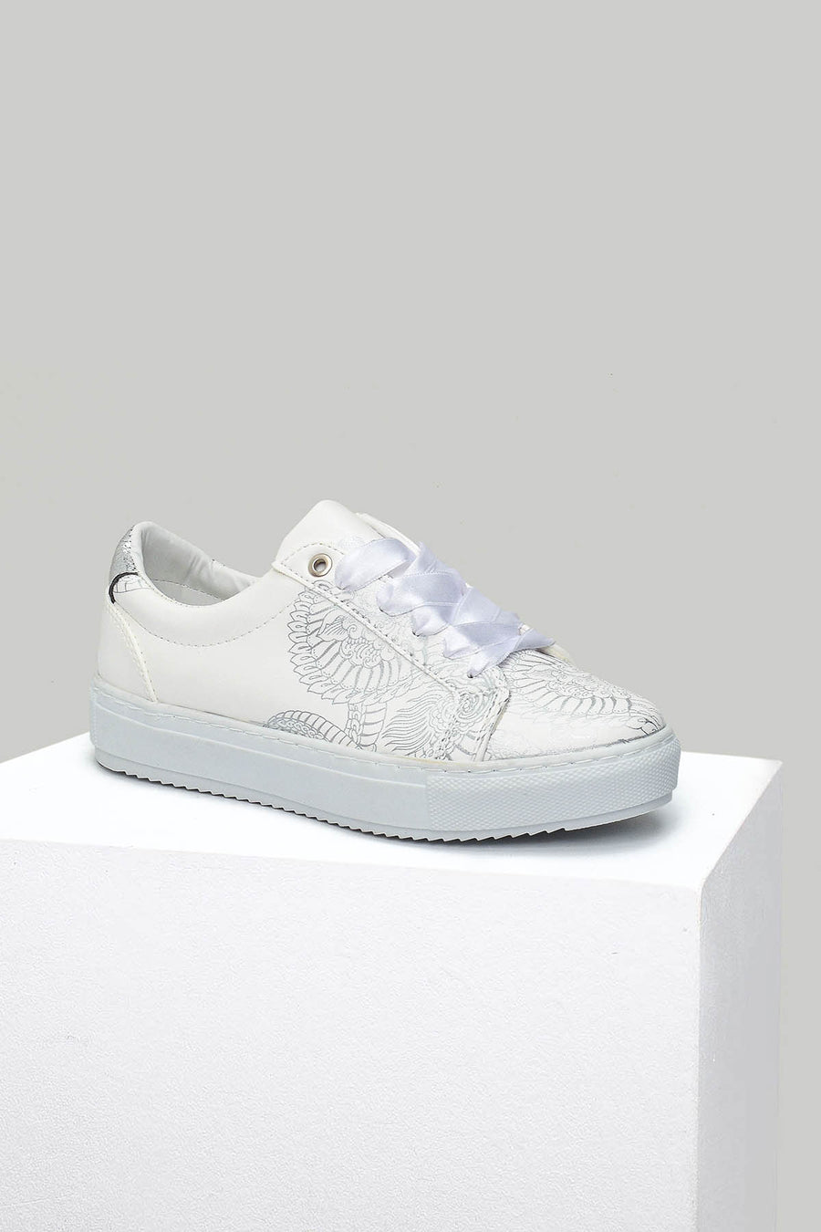 Desenli Kadın Sneaker 18SFE170118 | Derimod