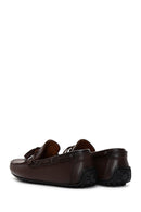 Men's Brown Leather Casual Loafer | Derimod