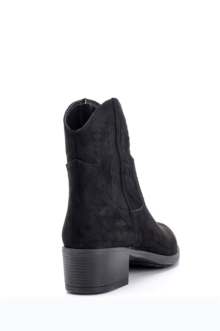 Women's Suede Heeled Boots