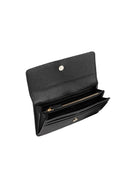 Geox Women's Black Leather Wallet | Derimod